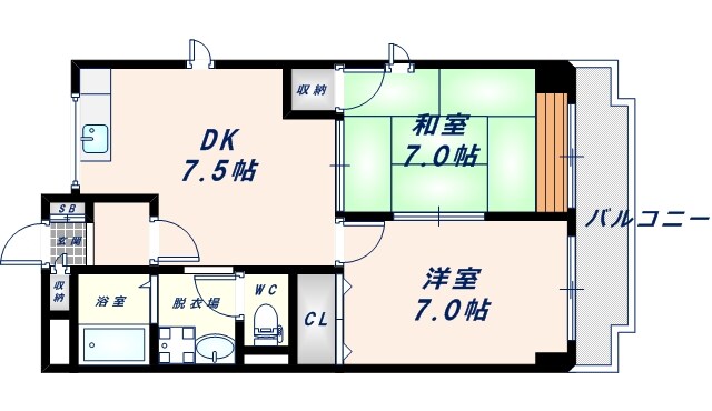 アドバンス渋川の物件間取画像