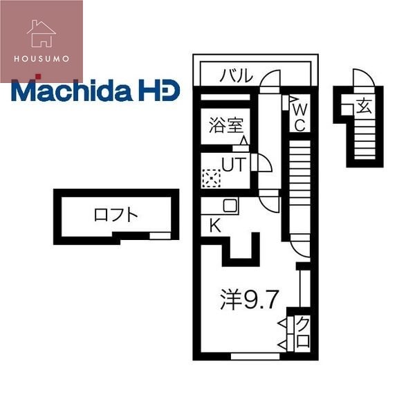 あんしん+小畑町08-13001の物件間取画像