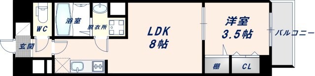 リアライズ南巽の物件間取画像