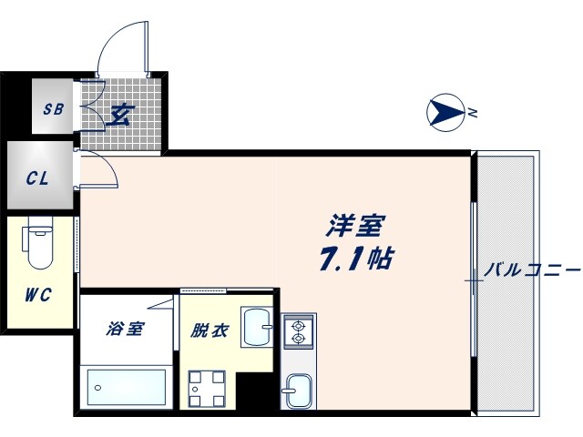 シャラロステの物件間取画像