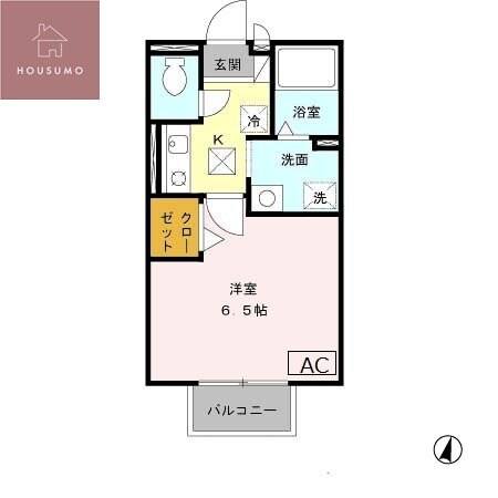 M'sエクレールの物件間取画像