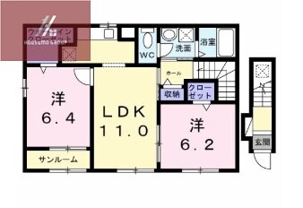 フロリアの物件間取画像
