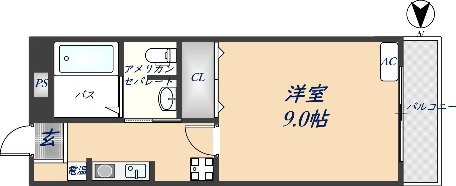 美津和ビルの物件間取画像