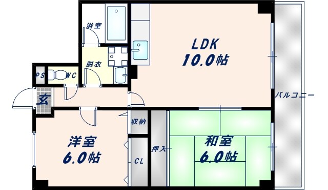 パークサイドシャトーの物件間取画像