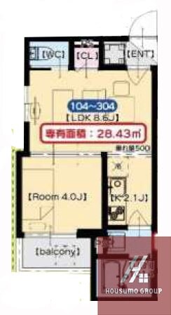 corallo　あびこの物件間取画像