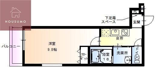 フジパレス加美東の物件間取画像