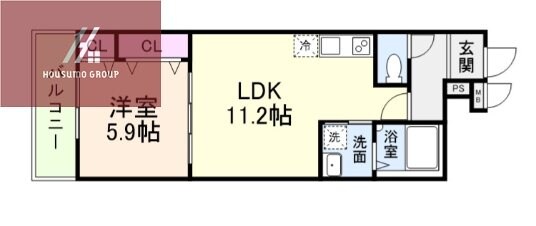 フジパレス教興寺三丁目Ⅱの物件間取画像