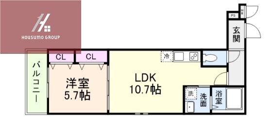 フジパレス教興寺三丁目Ⅱの物件間取画像