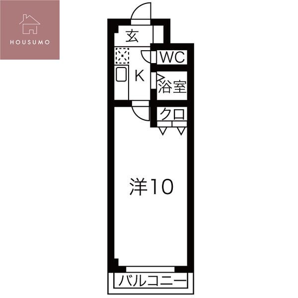 ヴァンテアン東本町の物件間取画像