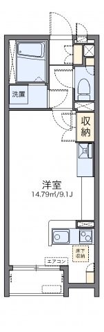 レオネクストクラムⅡの物件間取画像