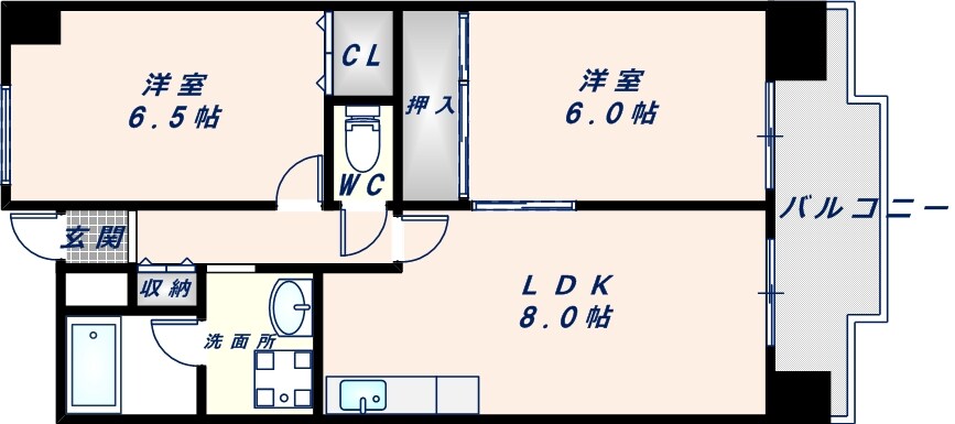 友井グレイスの物件間取画像