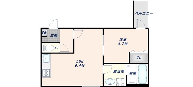 ＣＡＳＡ友井の物件間取画像