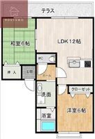 新栄プロパティー恩智Ⅲの物件間取画像