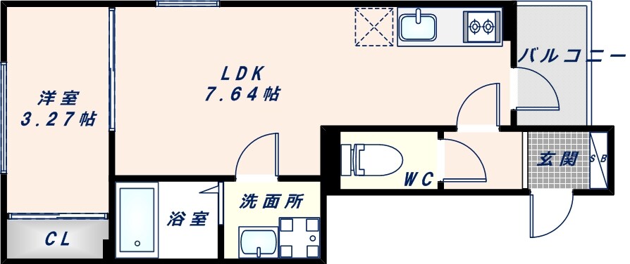 リブレメゾン弥刀の物件間取画像