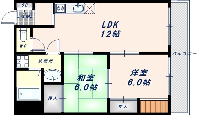 フェリーチェコートの物件間取画像