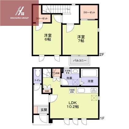 ブエナ・テラスの物件間取画像