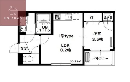 Ｄ porta Luchtaの物件間取画像