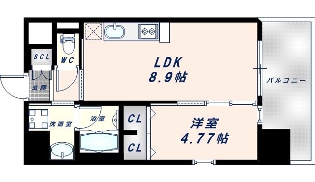 プレジオ布施ASIANの物件間取画像