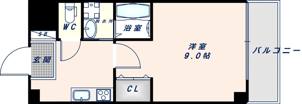 ＪＲ長瀬駅 徒歩9分 2階の物件間取画像