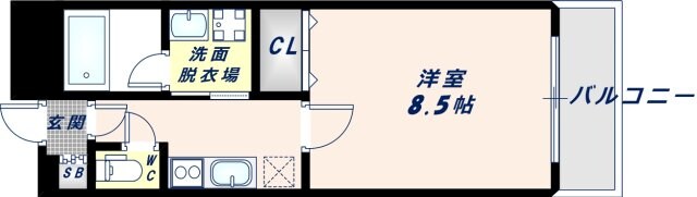 オルゴグラート鶴見の物件間取画像