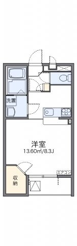 レオネクストさちＣの物件間取画像