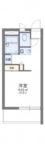 レオパレスドリームⅢの物件間取画像