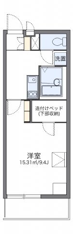 レオパレス恩智北町ハイツの物件間取画像