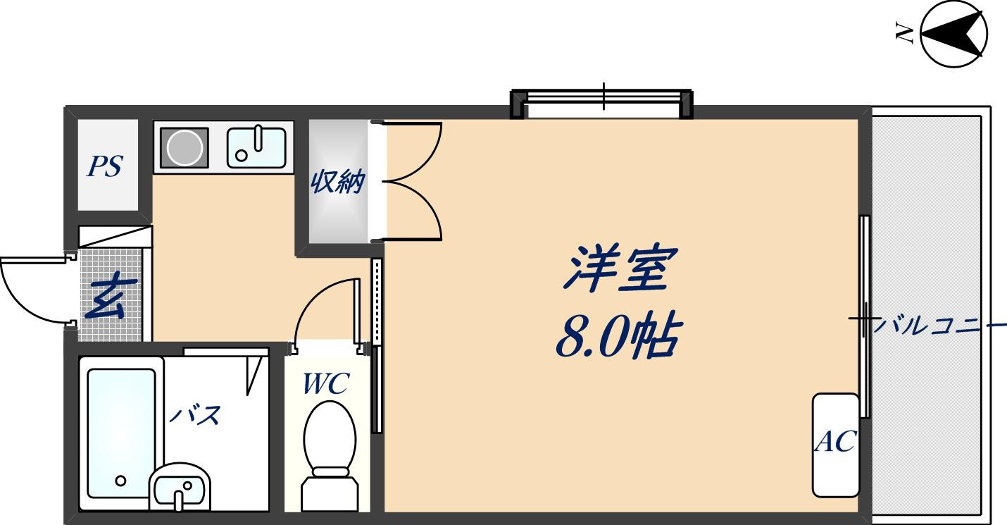 エンフェル石切の物件間取画像