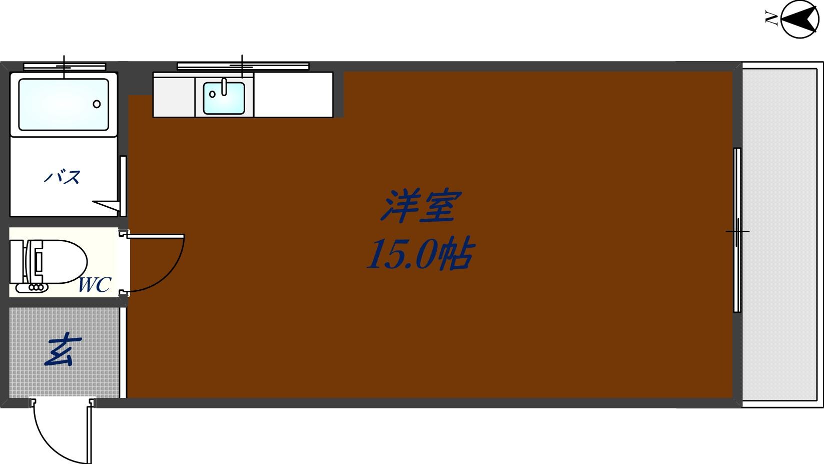グランキューブ青山町の物件間取画像