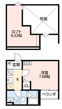 リッケ花園の物件間取画像