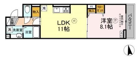 グラナーデ東日暮里の物件間取画像