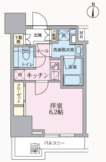 アークマーク浅草（ARKMARK浅草）の物件間取画像