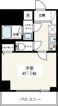 ハイズステージブリアンの物件間取画像