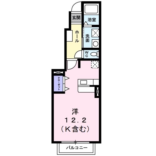 ソレアードＳの物件間取画像