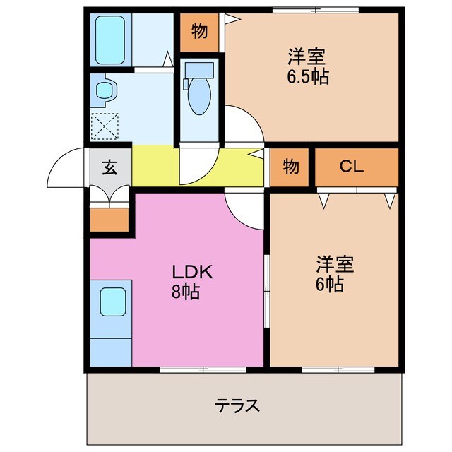 和み　Aの物件間取画像