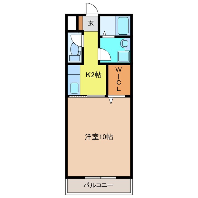 六軒駅 徒歩35分 2階の物件間取画像