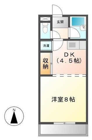 伊勢市駅 徒歩30分 2階の物件間取画像