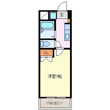 ワールドパレスの物件間取画像