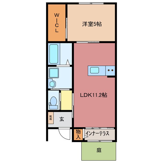 明野駅 徒歩24分 1階の物件間取画像