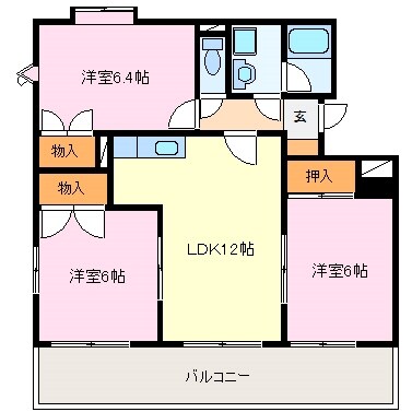 宇治山田駅 徒歩14分 2階の物件間取画像