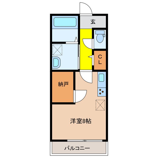 五十鈴ケ丘駅 徒歩14分 2階の物件間取画像