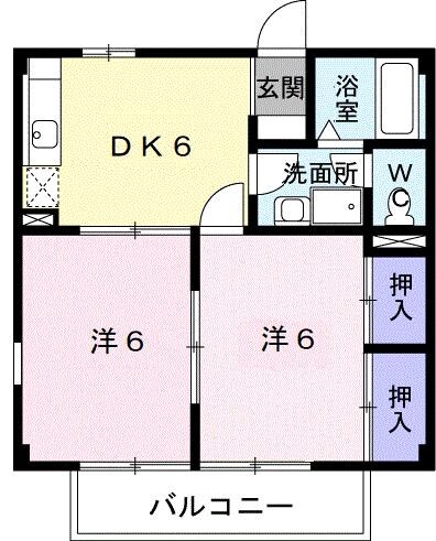 フォレスタＭｔ　Ⅱの物件間取画像