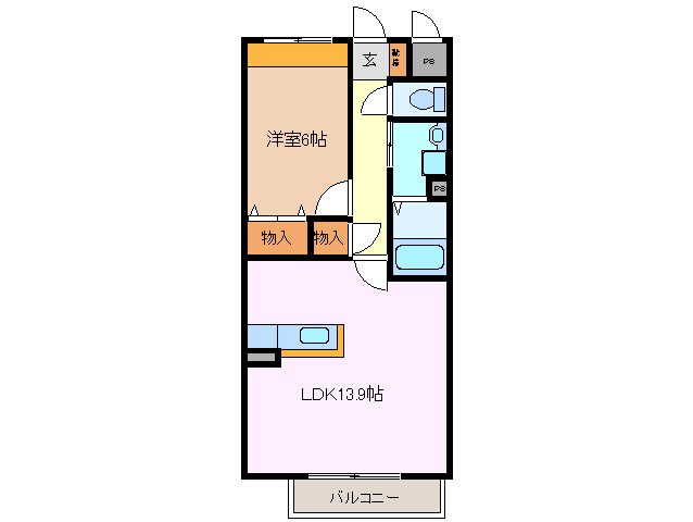 スターライズの物件間取画像