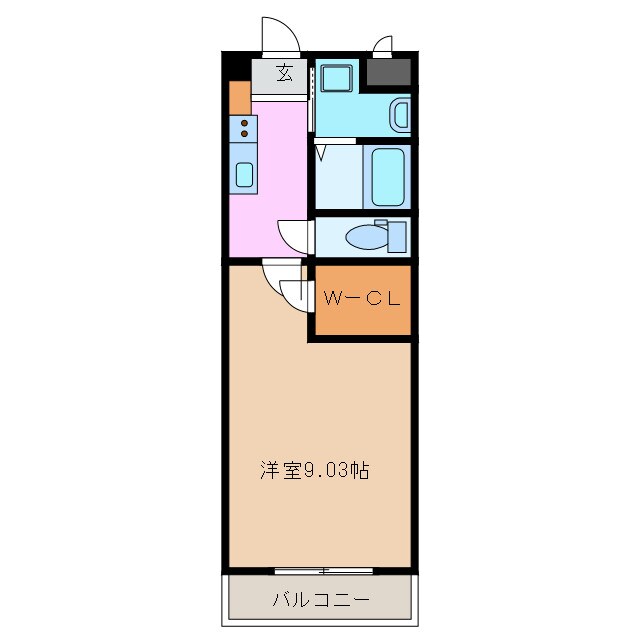 S-FORT鈴鹿の物件間取画像