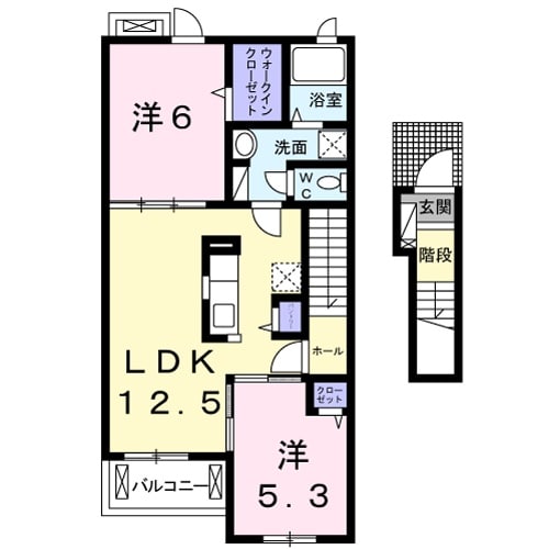 エトワール　Ｋ　Ⅰの物件間取画像