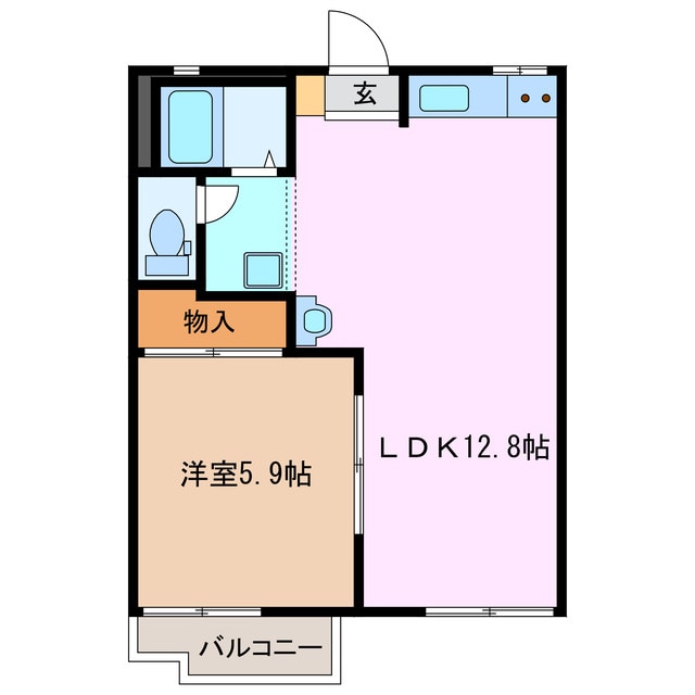 フレグランススズカの物件間取画像