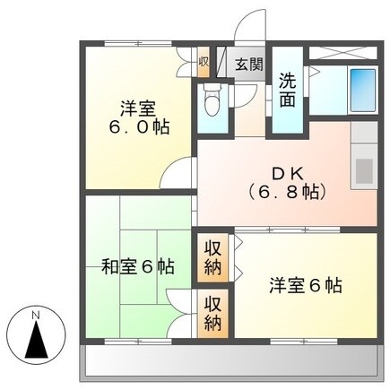 Dream Excelの物件間取画像