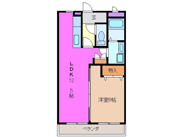 ＴＥＡ　ＰＯＴの物件間取画像