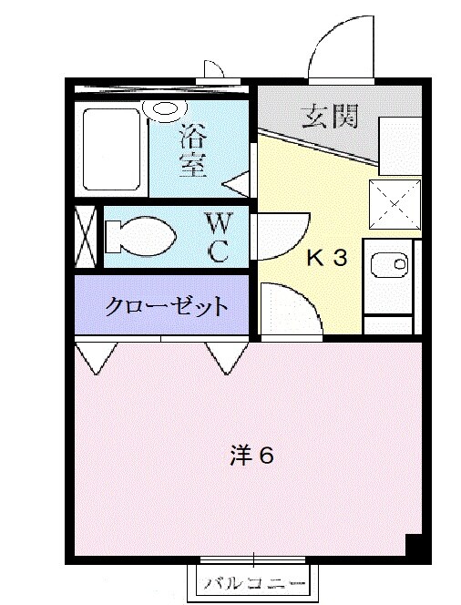 スペランツァⅡの物件間取画像