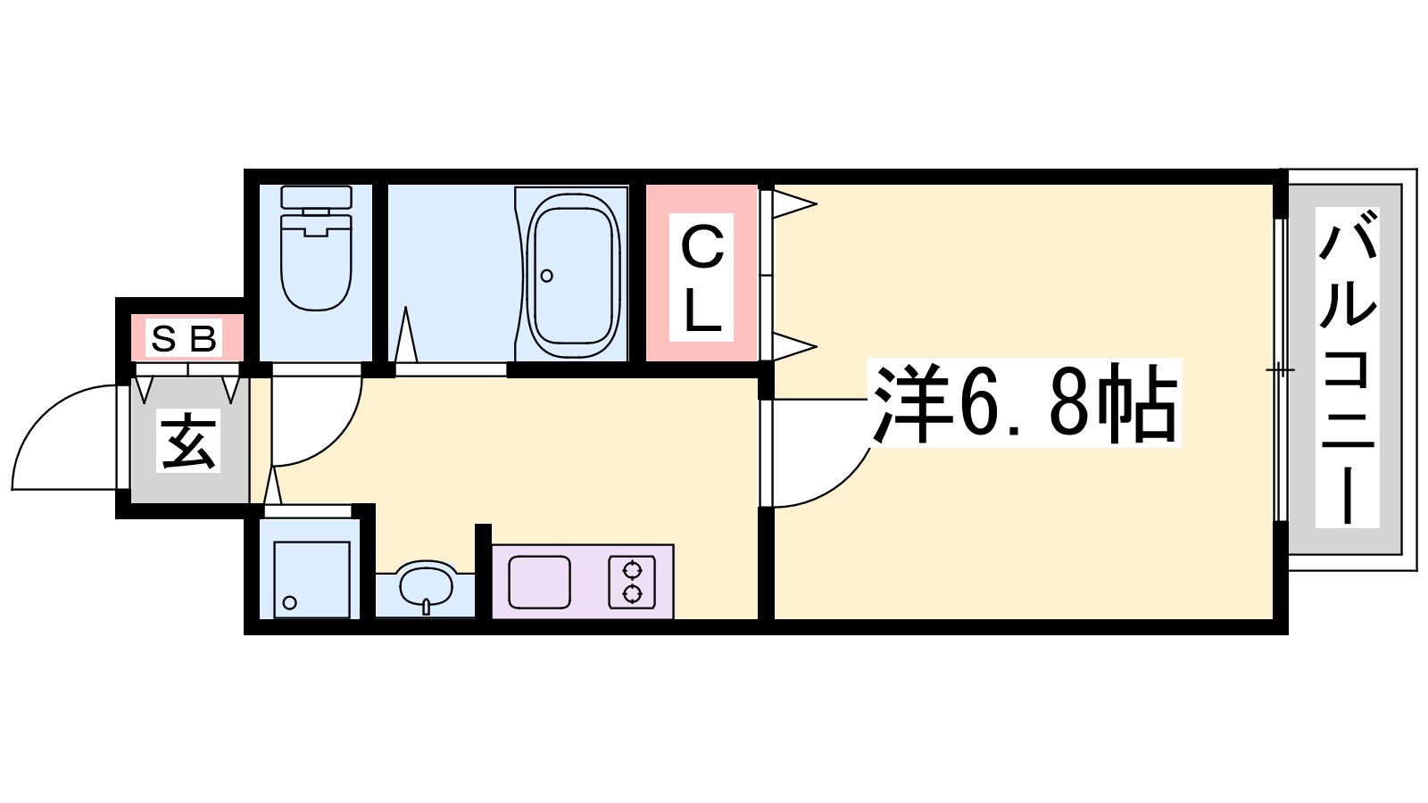 Citta Vista神戸下山手の物件間取画像